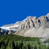 Crowfoot Glacier, Crowfoot Mountain and Bow Lake