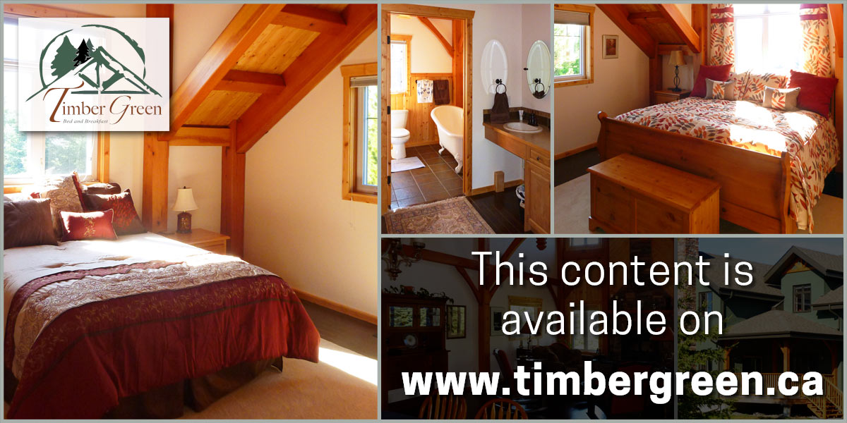 Timber Green Bed and Breakfast Home