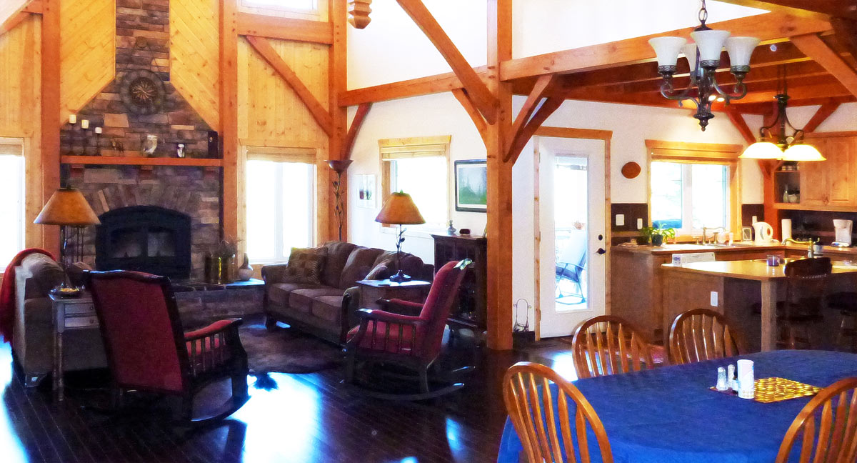 Common areas at the main floor Common areas at the main floor