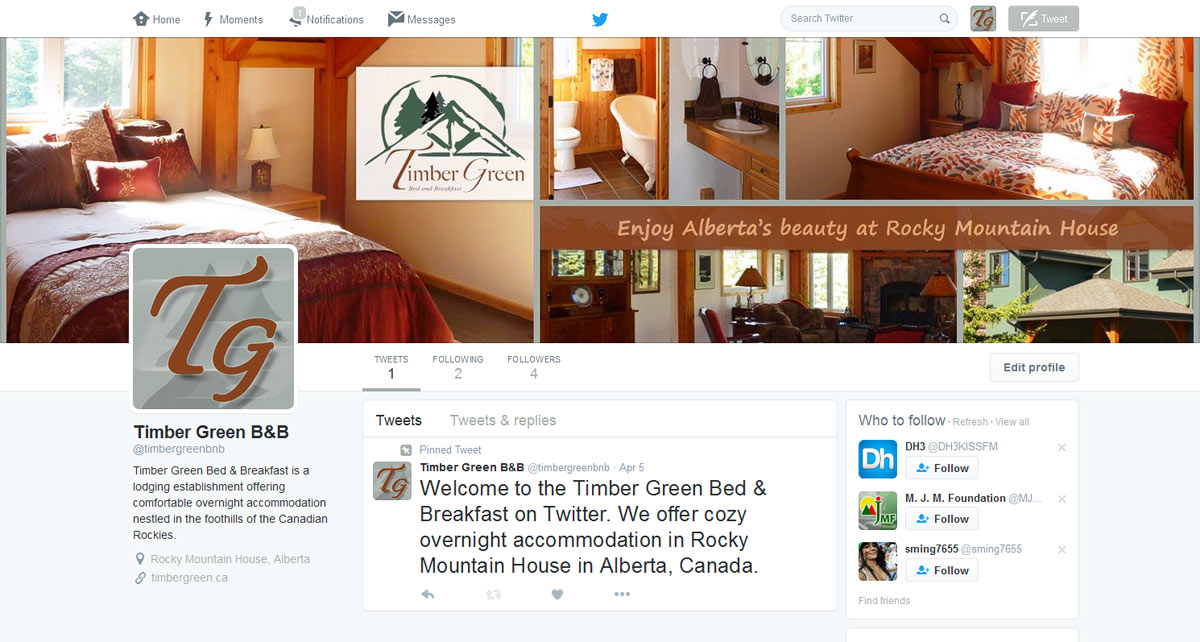 Timber Green Bed & Breakfast on Twitter Timber Green Bed & Breakfast on Twitter